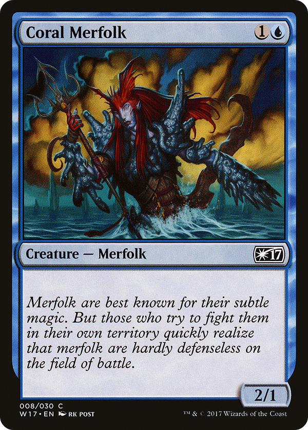 Coral Merfolk (W17)