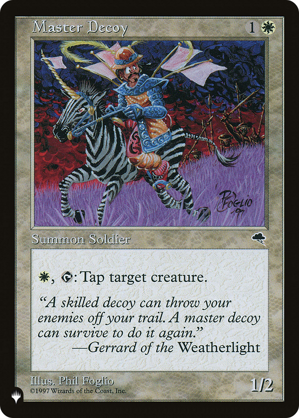 Master Decoy - TMP Reprint (PLST)