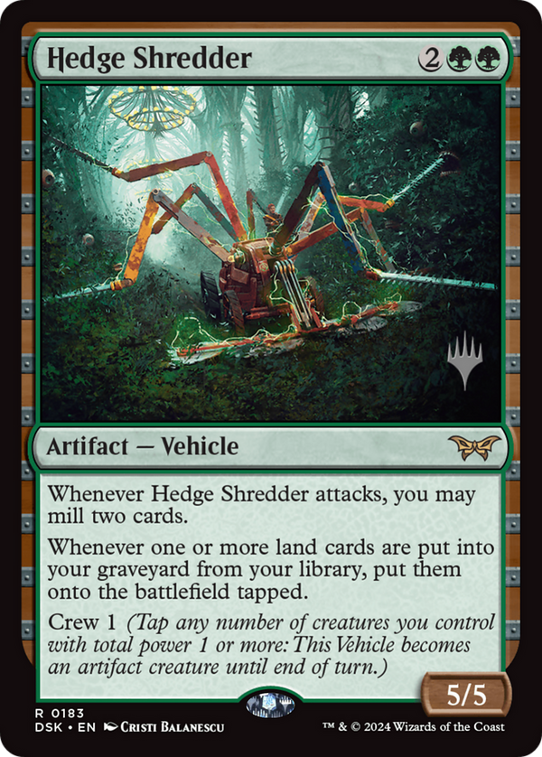 Hedge Shredder - Promo Pack (PDSK)