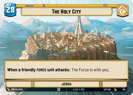 The Holy City // Shield (Hyperspace) - 294 // T05 - Common