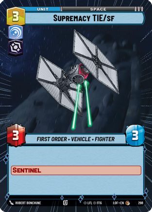 Supremacy TIE/sf (Hyperspace) - 298 - Common