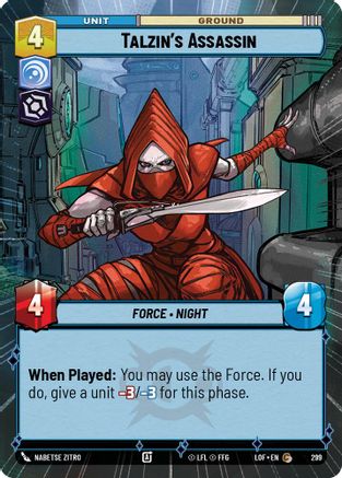 Talzin's Assassin (Hyperspace) - 299 - Common