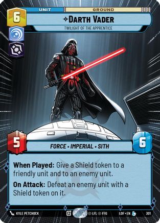 Darth Vader - Twilight of the Apprentice (Hyperspace) - 301 - Legendary