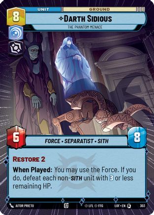 Darth Sidious - The Phantom Menace (Hyperspace) - 303 - Special