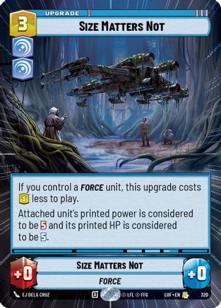 Size Matters Not (Hyperspace) - 320 - Rare