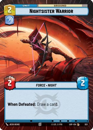 Nightsister Warrior (Hyperspace) - 323 - Common