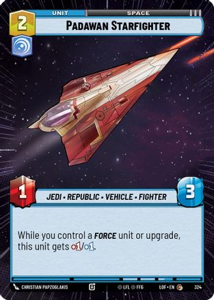 Padawan Starfighter (Hyperspace) - 324 - Common