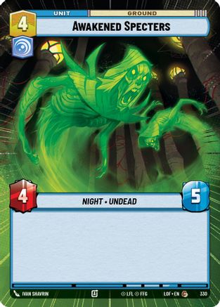 Awakened Specters (Hyperspace) - 330 - Common