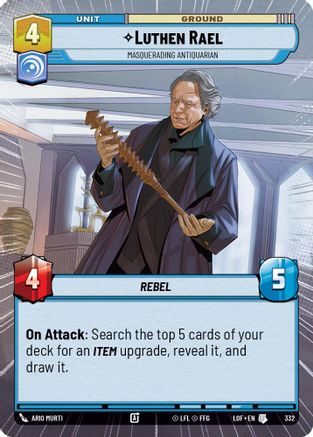 Luthen Rael - Masquerading Antiquarian (Hyperspace) - 332 - Uncommon