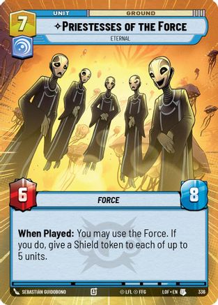 Priestesses of the Force - Eternal (Hyperspace) - 336 - Uncommon