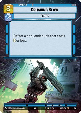 Crushing Blow (Hyperspace) - 341 - Common