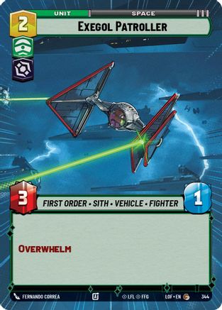 Exegol Patroller (Hyperspace) - 344 - Common