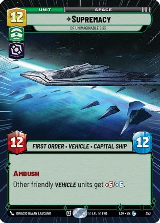 Supremacy - Of Unimaginable Size (Hyperspace) - 353 - Legendary