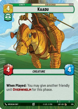 Kaadu (Hyperspace) - 378 - Common
