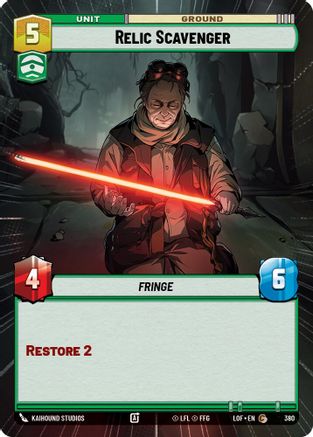Relic Scavenger (Hyperspace) - 380 - Common