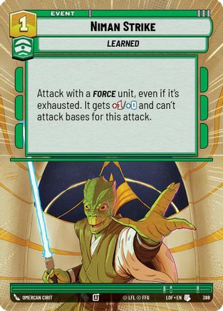 Niman Strike (Hyperspace) - 388 - Uncommon