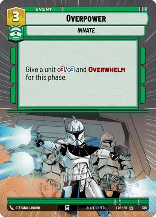 Overpower (Hyperspace) - 390 - Common