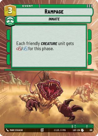 Rampage (Hyperspace) - 391 - Uncommon