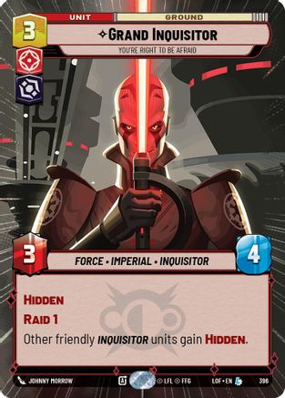 Grand Inquisitor - You're Right to Be Afraid (Hyperspace) - 396 - Legendary