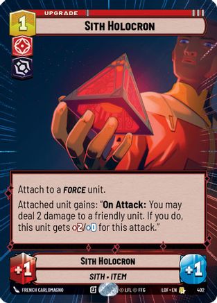 Sith Holocron (Hyperspace) - 402 - Rare
