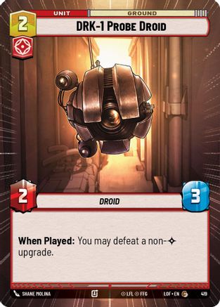 DRK-1 Probe Droid (Hyperspace) - 419 - Common