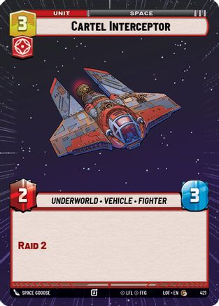 Cartel Interceptor (Hyperspace) - 421 - Common