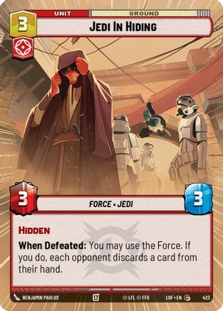 Jedi In Hiding (Hyperspace) - 423 - Common