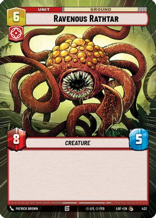 Ravenous Rathtar (Hyperspace) - 432 - Common