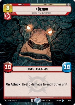 Bendu - Do You Fear the Storm? (Hyperspace) - 434 - Legendary