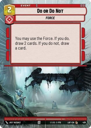 Do or Do Not (Hyperspace) - 439 - Common