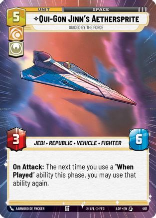 Qui-Gon Jinn's Aethersprite - Guided by the Force (Hyperspace) - 461 - Special