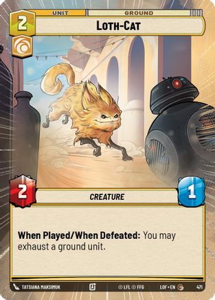 Loth-Cat (Hyperspace) - 471 - Common