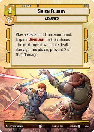 Shien Flurry (Hyperspace) - 484 - Uncommon