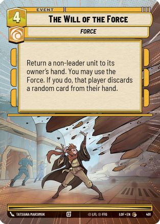 The Will of the Force (Hyperspace) - 491 - Common