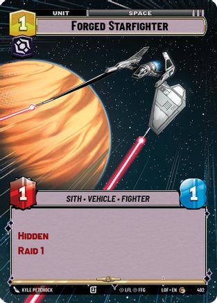 Forged Starfighter (Hyperspace) - 492 - Common