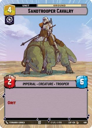 Sandtrooper Cavalry (Hyperspace) - 496 - Common