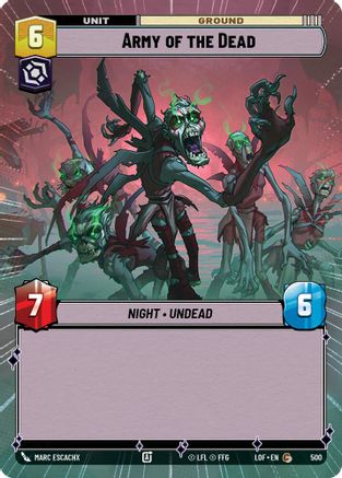 Army of the Dead (Hyperspace) - 500 - Common
