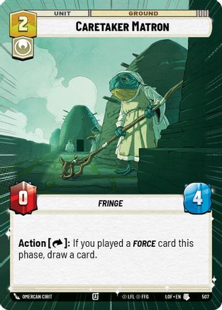 Caretaker Matron (Hyperspace) - 507 - Uncommon