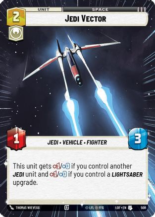 Jedi Vector (Hyperspace) - 508 - Uncommon