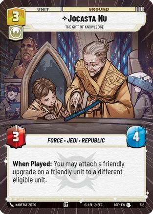 Jocasta Nu - The Gift of Knowledge (Hyperspace) - 512 - Uncommon