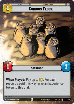 Curious Flock (Hyperspace) - 519 - Common