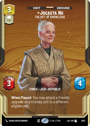 Jocasta Nu - The Gift of Knowledge (Prestige) - 1038 - Uncommon