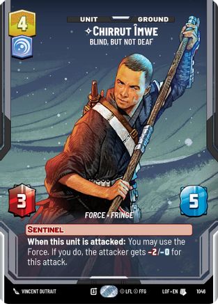 Chirrut Imwe - Blind, but not Deaf (Prestige) - 1046 - Uncommon