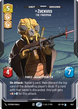 Zuckuss - The Findsman (Prestige) - 1047 - Legendary