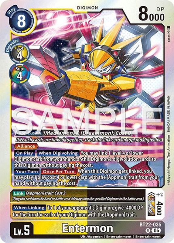 Entermon - BT22-035 - Rare
