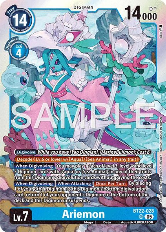 Ariemon - BT22-028 - Super Rare
