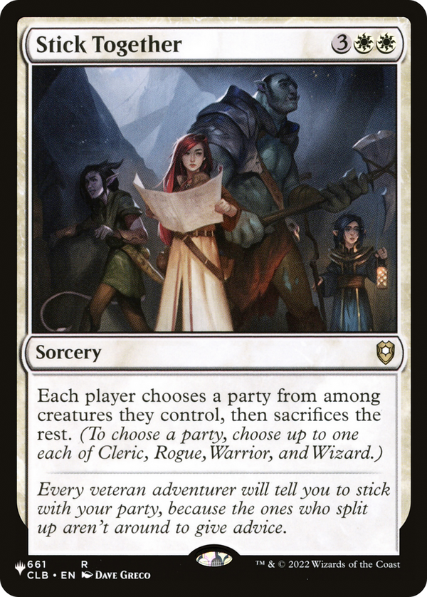 Stick Together - CLB Reprint (PLST)