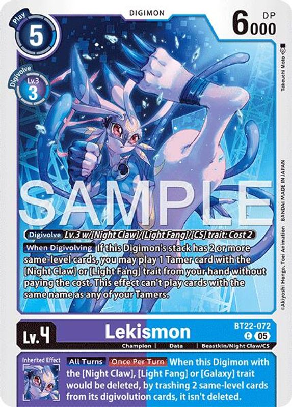 Lekismon - BT22-072 - Common