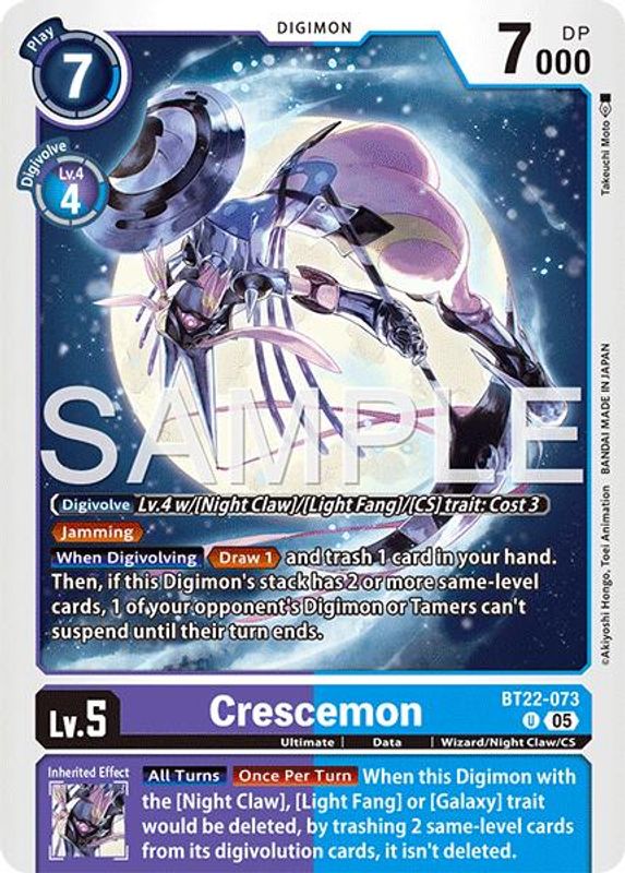 Crescemon - BT22-073 - Uncommon