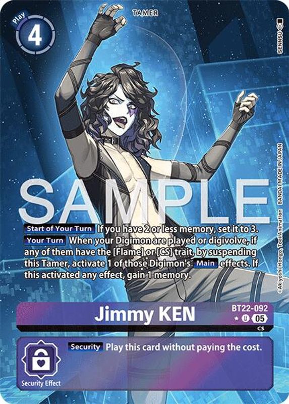 Jimmy KEN (Alternate Art) - BT22-092 - Uncommon